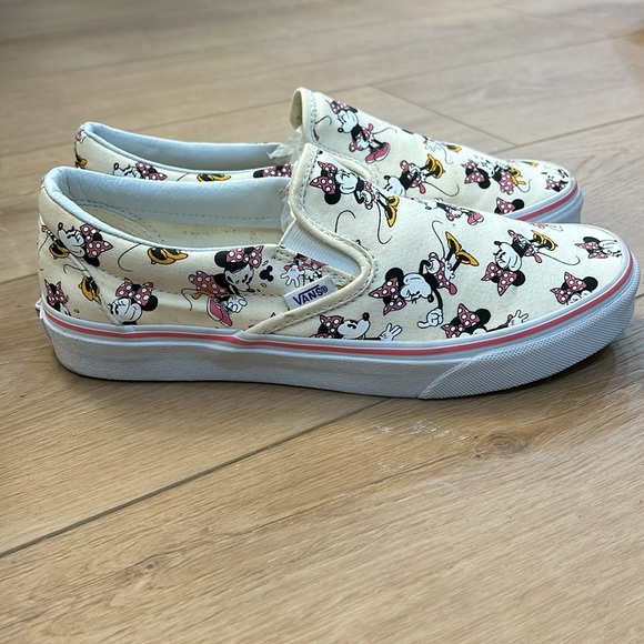 Disney × Vans Minnie Mouse Slip-On W9 - Picture 2 of 16